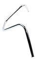 Emgo 1in Street Ape Hanger 12in Rise Handlebar Chrome Color Handle Bar Size 07-12504 