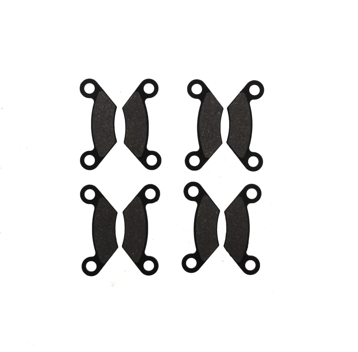 Front And Rear Brake Pads For 1995 1996 1997 1998 Polaris 425 Magnum Semi Metallic Compound General Use Riding