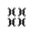 Front And Rear Brake Pads For 1995 1996 1997 1998 Polaris 425 Magnum Semi Metallic Compound General Use Riding