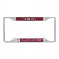 Colgate University Raiders Metal License Plate Frame For Front Or Back Of Car Officially Licensed Parent 