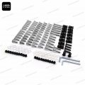 Semt- Complete Fairing Bolts Kits Compatible With Suzuki Gsxr 750 00-03 1000 01-02 Silver B074mkfmdr