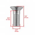 Caltric 4x Rear Wheel Axle Drive Sprocket Bolt Compatible With Honda Trx400x 2x4 2009 2010 2011 2012 2013 2014