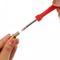Uxcell Universal 1 8 Inch Npt Tank Valve Air Compressor Fill With Anti-corrosion Brass And Caps Replacement Stems Cores Set