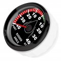 Rudder Angle Gauge Indicator 85mm Boat Meter Ip67 Waterproof Multia Color Backlit 9a 32v Direction Adjustable Black Frame On