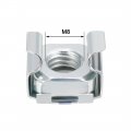 Uxcell 20 Pack M8 Cage Nut Carbon Steel Zinc Plated For Server Shelf Cabinet