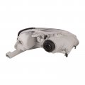 Headlightsdepot Chrome Housing Halogen Headlight For Honda Civic 1999-2000 Sedan Hatchback Coupe Includes Left Driver Side 