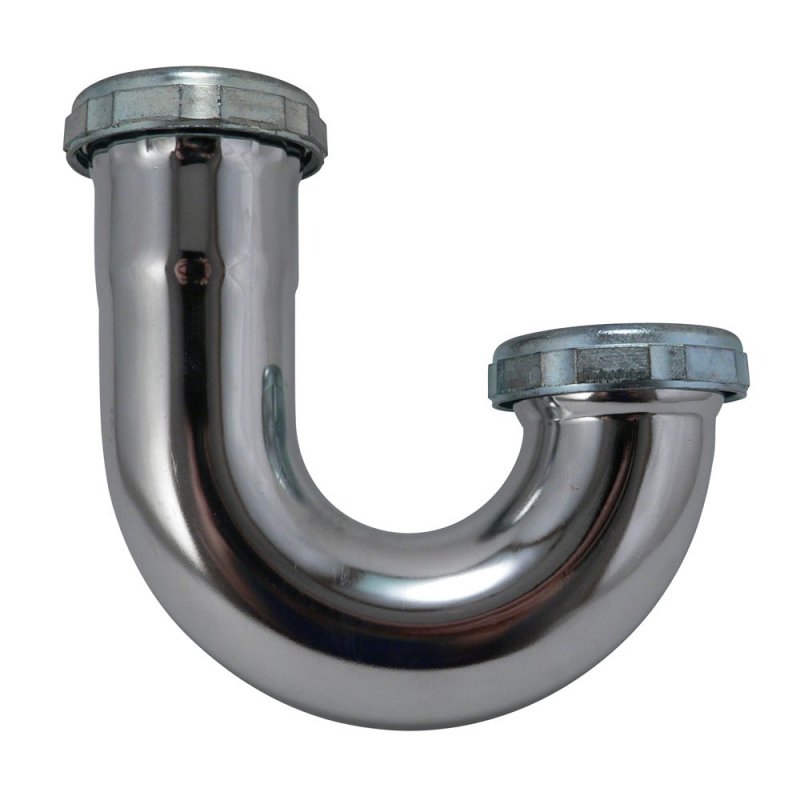 Plumb Pak Pp2cp J-bend Without Cleanout 1-1 2 In No Size Brass