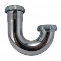 Plumb Pak Pp2cp J-bend Without Cleanout 1-1 2 In No Size Brass 