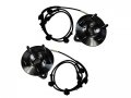 Front Wheel Hub And Bearing Kit 2 Piece Compatible With 2000-2002 Ford Ranger 4wd 4-wheel Abs Brakes