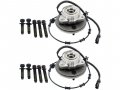 Front Wheel Hub Bearing Assembly Set Of 2-5-lug Compatible With 2002-2005 Ford Explorer 4-door Abs Brakes