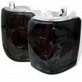 Spyder For Jeep Grand-cherokee 1993-1998 Euro Style Tail Lights Pair Smoke  