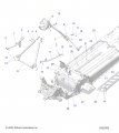 Polaris Snowmobile Brkt-chassis Cooling Genuine Oem Part Qty 1