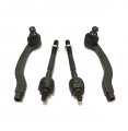 Partsw 4 Pc Steering Kit Inner Outer Tie Rods Ends Fits Acura Integra 1994-2001 All Models Honda Civic 1992-1995 Del Sol 