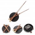 Artibetter Photo Wall Clock Quartz Motor Kit Movement Replaceable Part Metal Mute Hand Pointers Solid Wood Mechanical Pointer
