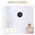 Artibetter Photo Wall Clock Quartz Motor Kit Movement Replaceable Part Metal Mute Hand Pointers Solid Wood Mechanical Pointer