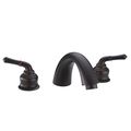 Roman Tub Filler 8 -16 Lever Handle Oil Rubbed Bronze 