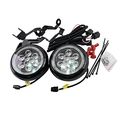 Bmw Led Rally Driving Lights With Halo Ring Daytime Running Lamp Assembly For Mini Cooper Black Shell 