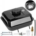 Gas Tank With Fuel Level Gauge For Predator 212cc Coleman Ct200u Bt200x Mini Bike And Go Kart Gft-212a Metal Gasoline Kit 0 8 