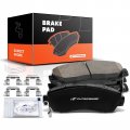 Front Ceramic Disc Brake Pads Set For Select Honda Acura And Subaru Models Cr-v Civic Odyssey Rdx Accord Crosstour Passport