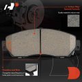A-premium Front Ceramic Disc Brake Pads Set Compatible With Select Honda Acura And Subaru Models Cr-v Civic Odyssey Rdx Accord
