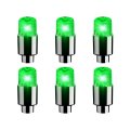 Led Valve Stem Caps Lights Kit Led Wheel Bike Tire Neon Light Bulb For Motorcycle Tyre Dust Cap Waterproof Spoke Flash Car 
