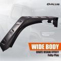 G-plus Fender Flares Wheel Cover Front Rear Compatible With 07-18 Jk Wrangler 2 4 Door Model Unlimited Rubicon Unlimited Stubby