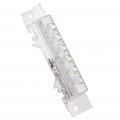 Ocpty 5x 6led Truck Trailer White Lens Cab Top Roof Running Light Assembly Compare With For Volvo 2003 Vn Vnl Trucks