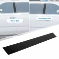X Autohaux 6 Pcs Windshield B Pillar Trim Exterior Garnish Front Rear Left Right For Nissan Maxima 2009-2015 Black