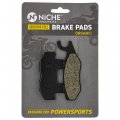 Niche Brake Pad Kit For Yamaha Viking 700 Wolverine 1xd-25806-10 1xd-25806-00 Rear Organic