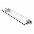 Allied Brass Ap-1 22 Astor Place Inch Vanity Beveled Edges Glass Shelf Satin Chrome 