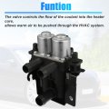 X Autohaux Engine Heater Control Valve Solenoid For Jaguar S-type 2000-2002d Thunderbird 2002-2003 For Lincoln Ls 2000-2003