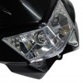 Beautyexpectly 12v 35w H4 Universal Street Fighter Headlight Headlamp Fairing Kit For Kawasaki Yamaha Suzuki Dirt Bike