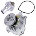 Ocpty Water Pump Thermostat Housing Kit For 2009-20 Chevrolet Aveo 1 6l 2009-21 Aveo5 1 2011-2014 Cruze 1 8l Oe Aw618er Pump