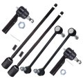 6pc Set Front Suspension Kit Fit 1995-2003 For Ford Windstar Inner Outer Tie Rod End Sway Bar Link