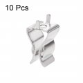 Uxcell Fuse Clips For 10mm X 38mm Glass Ceramic Tube Holder Clamp 10pcs