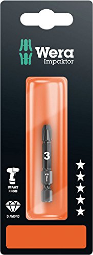 Wera 05073962001 Bits Impact 855 4 Imp Dc Sb 1 X Pz 3x50mm