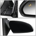 Ki1321221 Factory Style Passenger Right Side Mirror Manual Folding Power Adjust Heated Glass Turn Signal Blind Spot Detection