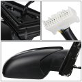 Ki1321221 Factory Style Passenger Right Side Mirror Manual Folding Power Adjust Heated Glass Turn Signal Blind Spot Detection