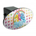 Care Bears Unlock The Magic Hug Life Oval Tow Trailer Hitch Cover Plug Insert