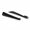 Topteng 19 Gloss Black Car Rear Bumper Fin Canard Splitter Diffuser Valence Spoiler Lip With Bolts