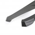 Topteng 19 Gloss Black Car Rear Bumper Fin Canard Splitter Diffuser Valence Spoiler Lip With Bolts