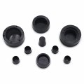 Httmt Mt261-003- Compatible With Suzuk Gsxr 1000 Frame Fairing Plugs 2005-2006 Black