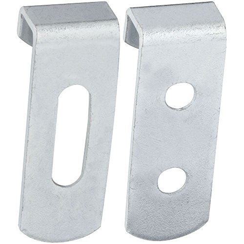National Hardware N260-372 V2559 Hidden Mirror Holders In Zinc Plated 4 Pack