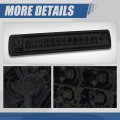 Auto Dynasty Dual Rows Led Smoked Housing High Mount 3rd Third Brake Light Cargo Lamp Compatible With Chevy Colorado Gmc Canyon