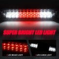Auto Dynasty Dual Rows Led Smoked Housing High Mount 3rd Third Brake Light Cargo Lamp Compatible With Chevy Colorado Gmc Canyon