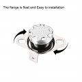 Uxcell Ksd301 Thermostat 130a 266a F Normally Closed N C Adjust Snap Disc Temperature Switch For Microwave Oven Coffee Maker