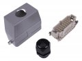 Jeenda Connector Assembly 107820 Male 16-pin Compatible With Skyjack Scissor Lift Sjiii 3215 3219 3220 3226 4620 4626 4632