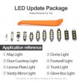 22pcs Super Bright 6000k White Led Interior Lights Bulb Kit For Land Rover Discovery 4 Lr4 L319 2009 2010 2011 2012 2013 2014
