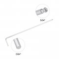 Uxcell 5 64 Ball End Hex Key Wrench L Shaped Long Arm 40cr Repairing Tool Sae 2 Pcs