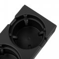 X Autohaux Car Center Console Cup Holder 51168217953 Black For Bmw E46 1999-2005